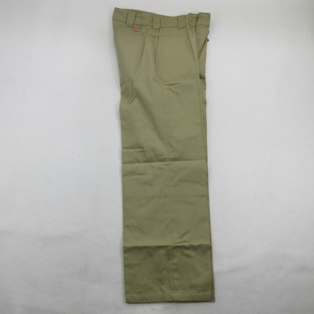 Dickies Women's Pants Size 8 Regular Khakis Chino Uniform Workwear Flat Front Ne